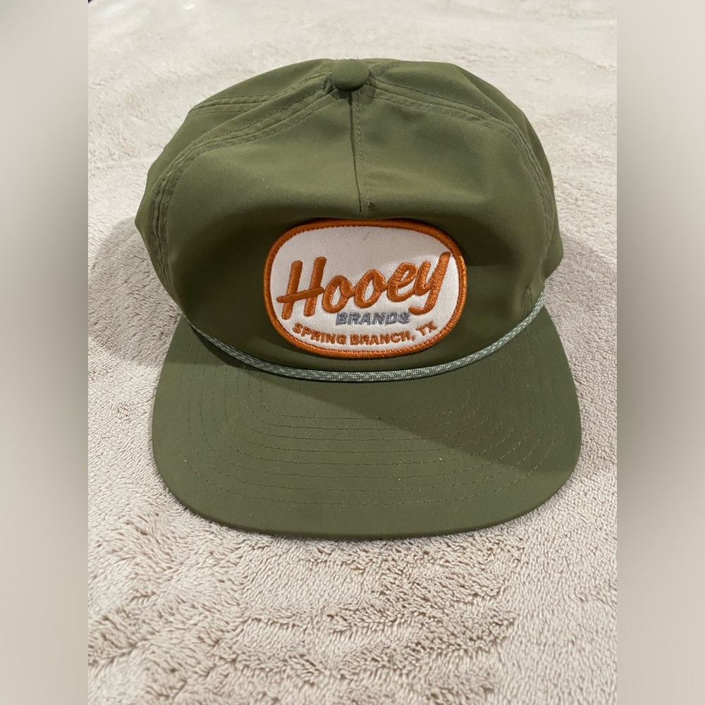 Hooey Brands Rope Snapback Hat Green Western Cowboy Cap Adjustable